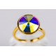 Anillo Swarovski aurora boreal