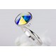 Anillo Swarovski aurora boreal