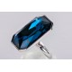 Anillo Rodio + Swarovski Montana