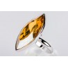 Anillo Rodio Ovalado + Swarovski G/Shadow