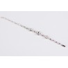 Pulsera Rodio + Swarovski Cristal
