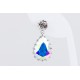 Pendiente Swarovski Cristal Aurora Boreal