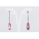 Pendiente Swarovski Cristal Rosa