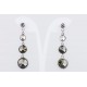 Pendiente Swarovski Cristal Black Diamond