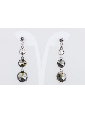 Pendiente Swarovski Cristal Black Diamond