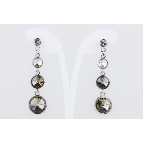 Pendiente Swarovski Cristal Black Diamond