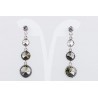 Pendiente Swarovski Cristal Black Diamond