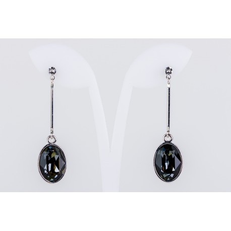 Pendiente Swarovski Cristal Silver Night