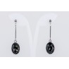 Pendiente Swarovski Cristal Silver Night