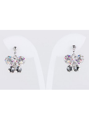 Pendiente Mariposa Swarovski Cristal