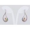 Pendiente Swarovski Cristal Luminus Green