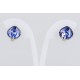 Pendiente Swarovski Cristal Lavanda