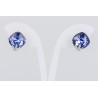 Pendiente Swarovski Cristal Lavanda