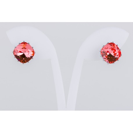 Pendiente Swarovski Cristal Rose Peach