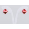 Pendiente Swarovski Cristal Rose Peach