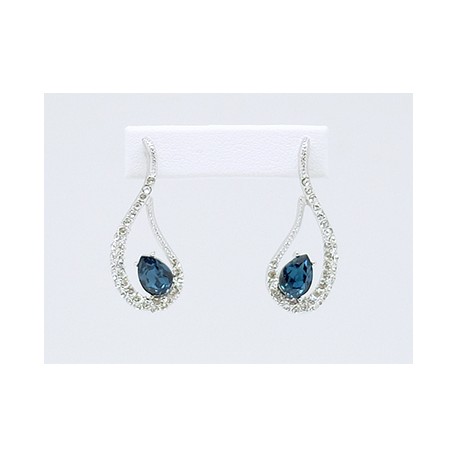 Pendiente Swarovski Cristal Montana