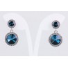 Pendiente Swarovski Cristal Montana