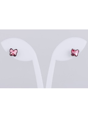 Pendiente Swarovski Cristal Rosa