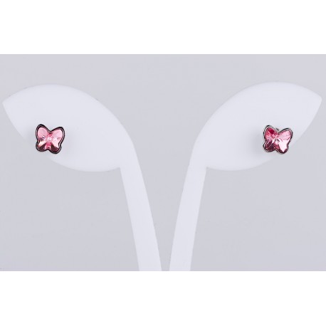 Pendiente Swarovski Cristal Rosa