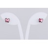 Pendiente Swarovski Cristal Rosa
