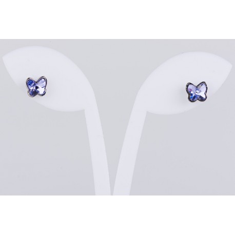 Pendiente Swarovski Cristal Lavanda