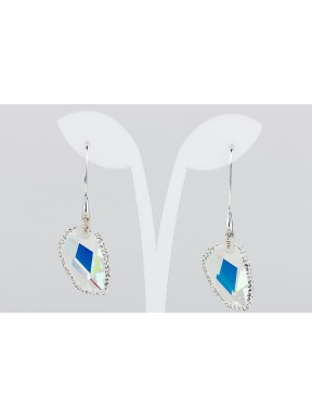 Pendiente Swarovski Cristal Aurora Boreal