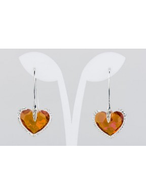 Pendiente Swarovski Cristal Topaz