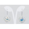 Pendiente Swarovski Cristal Aurora Boreal