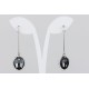 Pendiente Swarovski Cristal Black Diamond