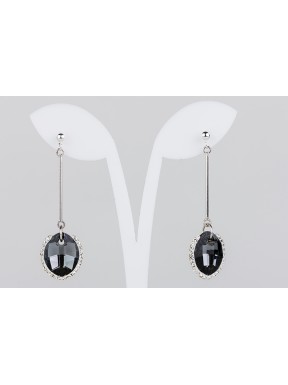 Pendiente Swarovski Cristal Black Diamond