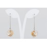 Pendiente Swarovski Cristal Light Topaz