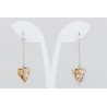 Pendiente Swarovski Cristal Light Topaz