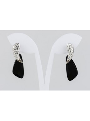 Pendiente Swarovski Cristal Onix