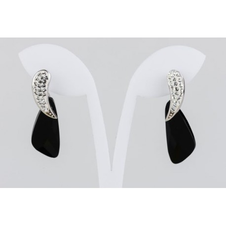 Pendiente Swarovski Cristal Onix