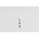 Cadena Plata + Colgante Swarovski Cristal