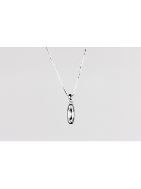 Cadena Plata + Colgante Swarovski Cristal