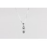 Cadena Plata + Colgante Swarovski Cristal