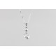 Cadena Plata + Colgante Swarovski Cristal