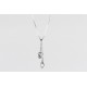 Cadena Plata + Colgante Swarovski Cristal
