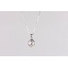 Cadena Plata + Colgante Swarovski Cristal