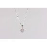 Cadena Plata + Colgante Swarovski Bola 10MM