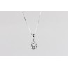 Cadena Plata + Colgante Swarovski Cristal