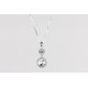 Cadena Plata + Colgante Swarovski Cristal