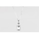Cadena Plata + colgante Swarovski Cristal