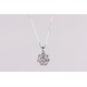 Cadena Plata + colgante Swarovski Cristal
