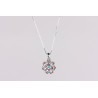 Cadena Plata + colgante Swarovski Cristal