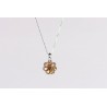 Cadena Plata + colgante Swarovski Cristal G/Shadow