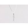Cadena Plata + colgante Swarovski Cristal