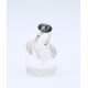 Anillo Plata Rodiada + Swarovski Cristal Silver Night