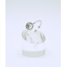Anillo Rodio + Swarovski Cristal